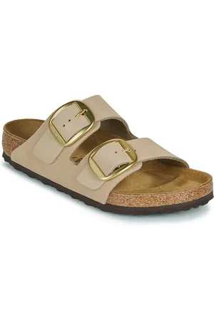 Birkenstock Boty Arizona Big Buckle LENB Sandcastle