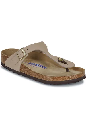 Birkenstock Boty Gizeh SFB LENB Sandcastle