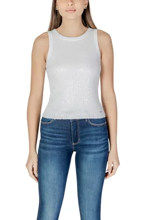 Guess Textil ALEXIA SEQUINS TANK W5GP06 KCS10