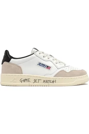 Autry Boty Medalist Low W - White/Black