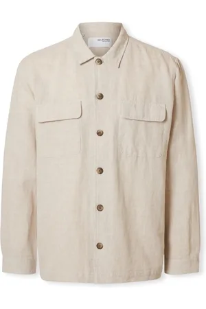 SELECTED Textil Noos Leroy Sun Shirt - Pure Cashmere