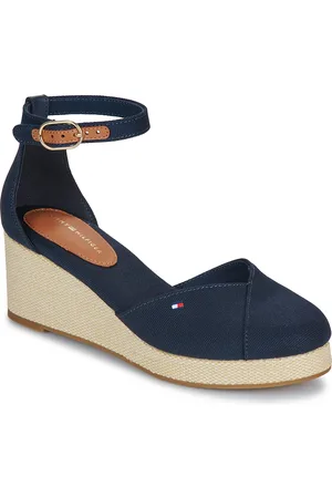 Tommy Hilfiger Boty FLAG CLOSED TOE MID WEDGE ESPAD