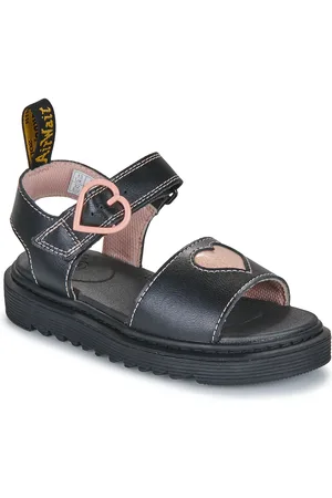 Dr. Martens Boty Marlowe Hearts J Black+Powder Pink