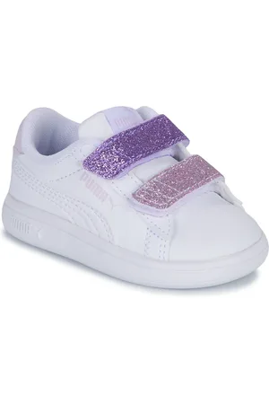 PUMA Boty Smash 3.0 L Glitter Velcro V Inf