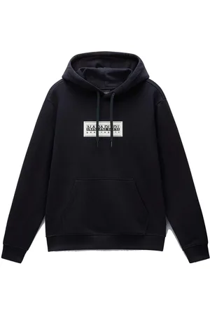 Napapijri Textil B Box Logo Hoodie Black