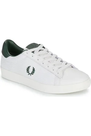 Fred Perry Boty SPENCER MESH / LEATHER