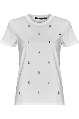 Karl Lagerfeld Textil RHINESTONE KARL T-SHIRT