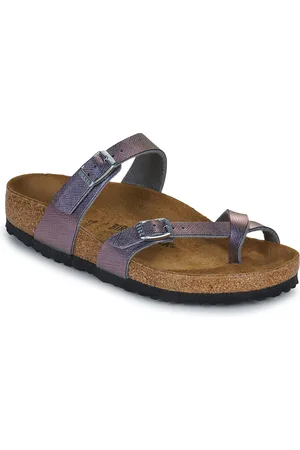 Birkenstock Boty Mayari BF Saffiano Iridescent Viola