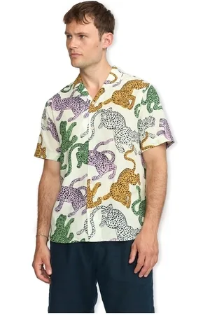 RVLT Textil Short Sleeved Cuban Shirt 3171 - Multi