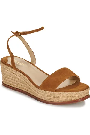 Ralph Lauren Boty LEONA-ESPADRILLES-WEDGE