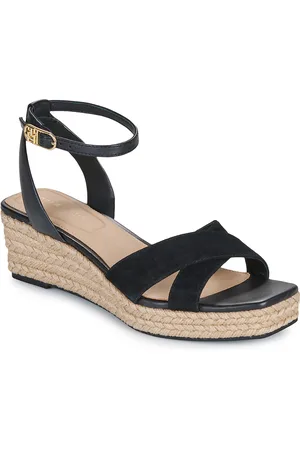 Tommy Hilfiger Boty LEATHER SUEDE MID WEDGE ESPAD
