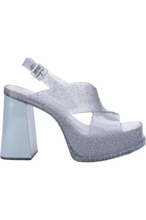 Melissa Boty Dance Heel - Glitter Clear/Blue