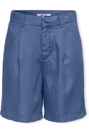 ONLY Textil Charis Life Shorts - Medium Blue Denim