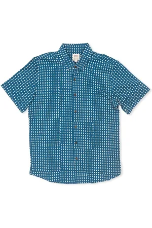 Otherwise Textil Indigo Shirt - Blue