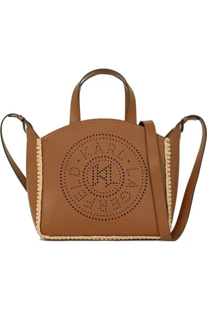 Karl Lagerfeld Taška CIRCLE SM TOTE RAFFIA WHIP