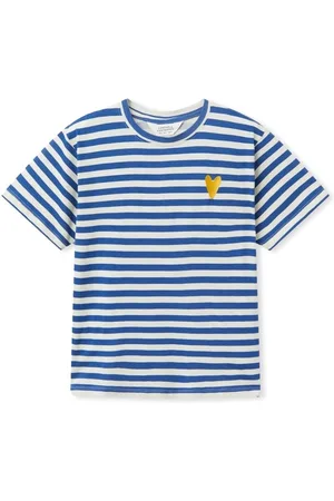 Compañía fantástica Textil COMPAÑIA FANTÁSTICA T-Shirt 42017 - Navy Blue/White