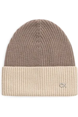 Calvin Klein Textilní doplňky CK METAL TWO-TONE CHUNKY BEANIE K60K612598