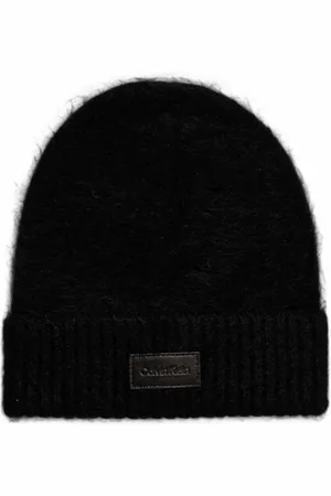 Calvin Klein Textilní doplňky LEATHER PATCH AIRY BEANIE K60K612594
