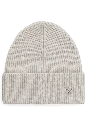 Calvin Klein Textilní doplňky CK METAL CHUNKY RIB BEANIE K60K612592