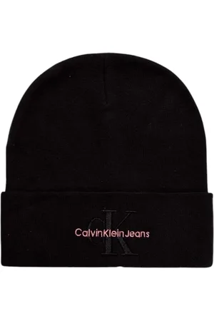Calvin Klein Textilní doplňky MONO LOGO EMBRO BEANIE K60K612668