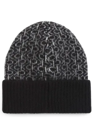 Calvin Klein Textilní doplňky MONOGRAM FOLD TURN UP BEANIE K60K612595