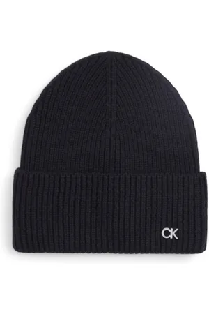 Calvin Klein Textilní doplňky CK METAL CHUNKY RIB BEANIE K60K612592