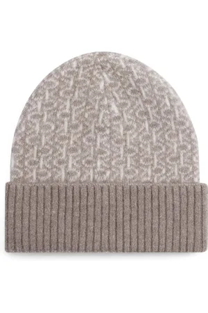 Calvin Klein Textilní doplňky MONOGRAM FOLD TURN UP BEANIE K60K612595