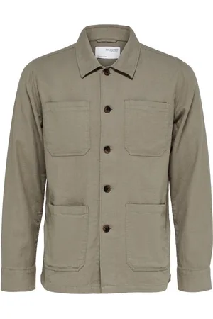 SELECTED Textil Brody Linen Shirt - Vetiver