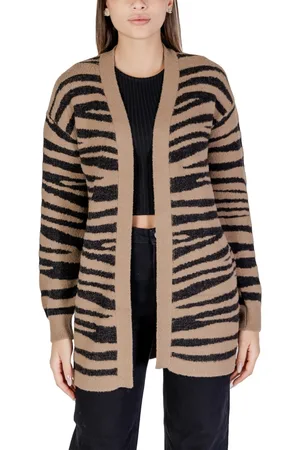 JACQUELINE DE YONG Textil Jdylorraine Animal L/S Long Knt 15328366