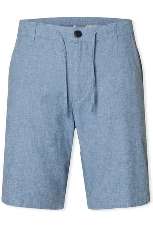 SELECTED Textil Noos Regular Brody Shorts - Cashmere Blue