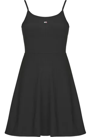 Tommy Hilfiger Textil TJW ESSENTIAL STRAP FLARE DRESS
