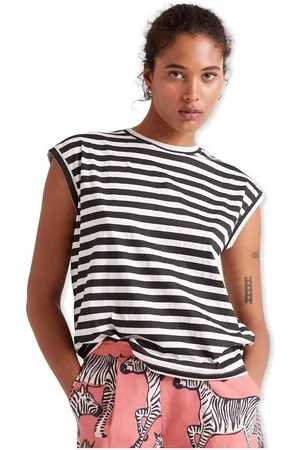Compañía fantástica Textil COMPAÑIA FANTÁSTICA T-Shirt 42006 - White/Black