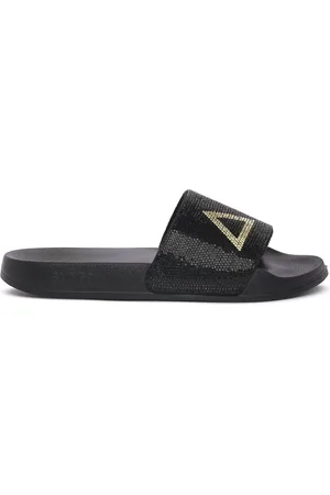 sun68 Boty 11 SLIPPERSLOGO STRASS