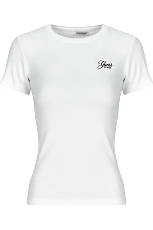 Guess Textil SS CN SNAP EMBRO SLIM TOP