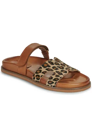 Exe Boty 967-KIMOLOS-LEOPARD-TAN