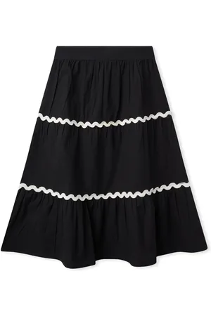 Compañía fantástica Textil COMPAÑIA FANTÁSTICA Skirt 43008 - Black