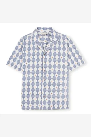 Imago-a Textil Habor Shirt - Blue
