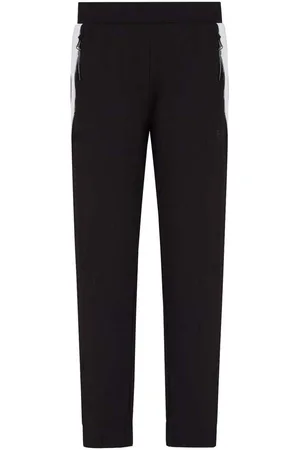 EA7 Textil Visibility 7 Lines Cotton Joggers Black