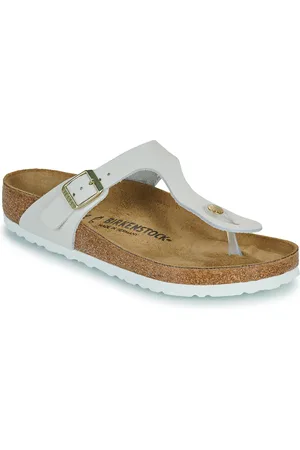 Birkenstock Boty Gizeh LENB Antique White