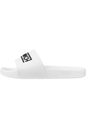 Munich Boty FLAT SLIDER D LOGO WH