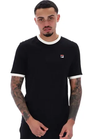 Fila Textil Marconi T-Shirt Black/Gardenia
