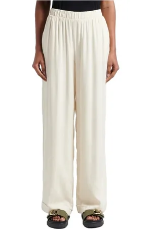 VILA Textil Daisy Pants HW - Birch