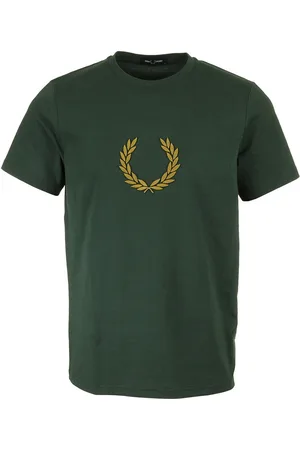 Fred Perry Textil Textured Laurel Wreath Tee Shirt