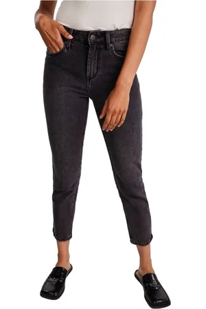 Y.A.S Textil YAS Noos Calças Zeo - Dark Grey Denim