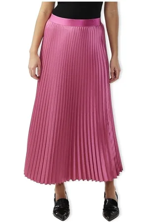 Y.A.S Textil YAS Noos Celine Skirt - Raspberry Rose