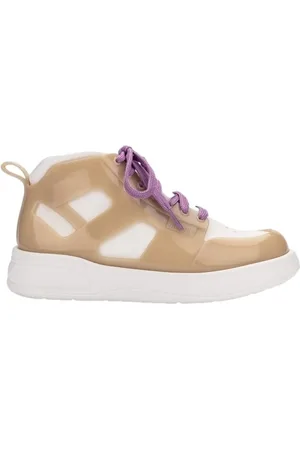 Melissa Boty Player Sneaker AD - Beige/White/Lilac