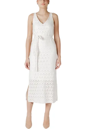 VILA Textil Viamalina V-Neck S/L Midi/Pb 14104109