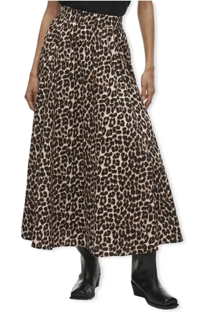 VILA Textil Valencia Lio Skirt - Mountain Trail