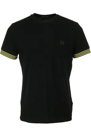 Fred Perry Textil Striped Cuff T-Shirt