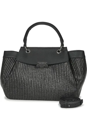 Armani Exchange Taška WAVE CROCHET TOP HANDLE M